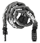 ULAC 52nd Street Hardened Steel Chain Combo Lock 120cm | Gearshop NZ