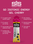 SiS Go Isotonic Energy Gel - Cherry - 60ml | Gearshop NZ