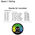 Big Agnes Rapide SL Insulated R4.8 - Alpenglo