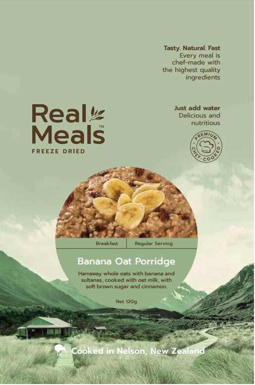 Real Meals Banana Oat Porridge