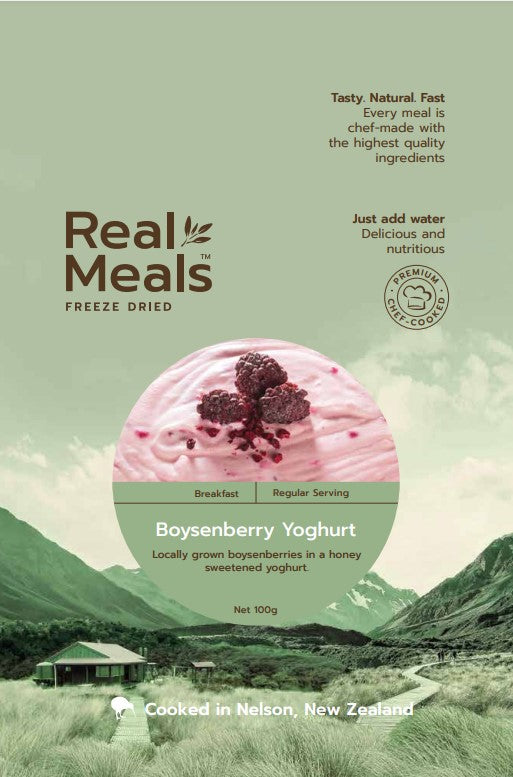 Real Meals Boysenberry Yoghurt