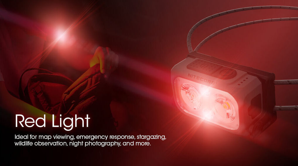 Nitecore NU21 USB Headlamp - Titan White