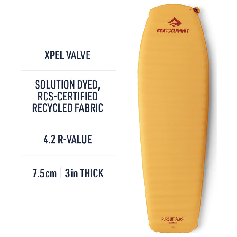 Sea to Summit Pursuit Plus Self-Inflating Mat