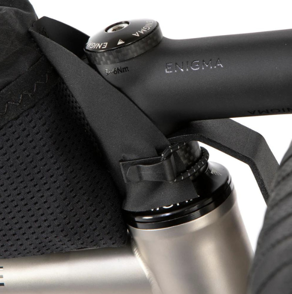 Restrap Race Top Tube Bag Short 1.2L - Black