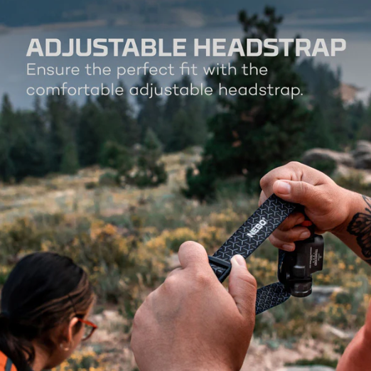 Nebo Transcend 1500 Rechargable Headlamp