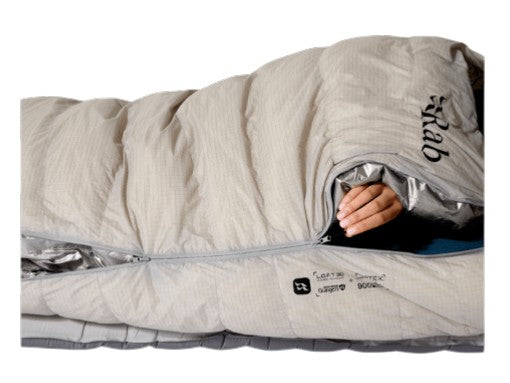 Rab Mythic -12degC Sleeping Bag - Dark Pewter - Regular LH