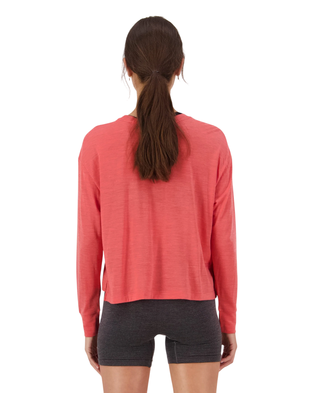Mons Royale Women's Zephyr Merino Tencel Boxy Long Sleeve Top