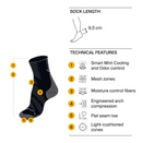 Buff Coolnet Quarter Socks | Gearshop NZ