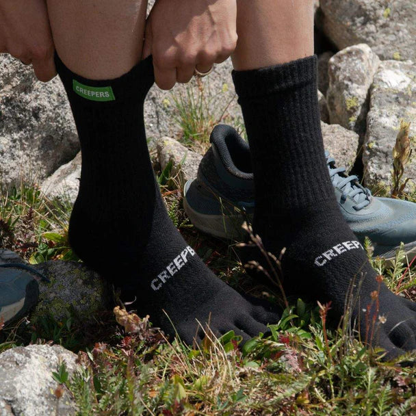 Creepers Merino Toe Socks - Boot Length