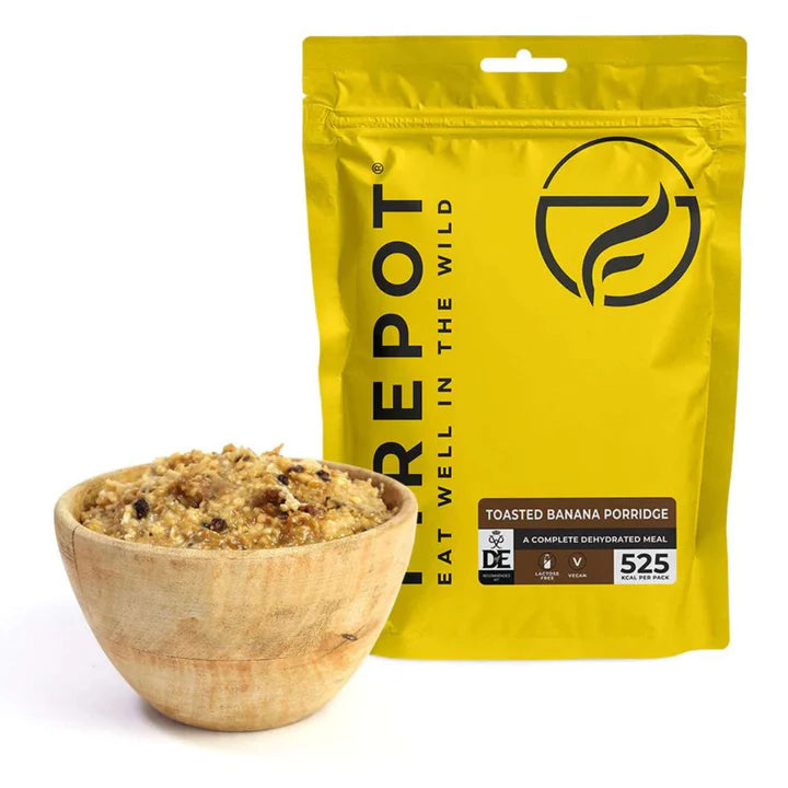 Firepot Toasted Banana Porridge - Regular Serving
