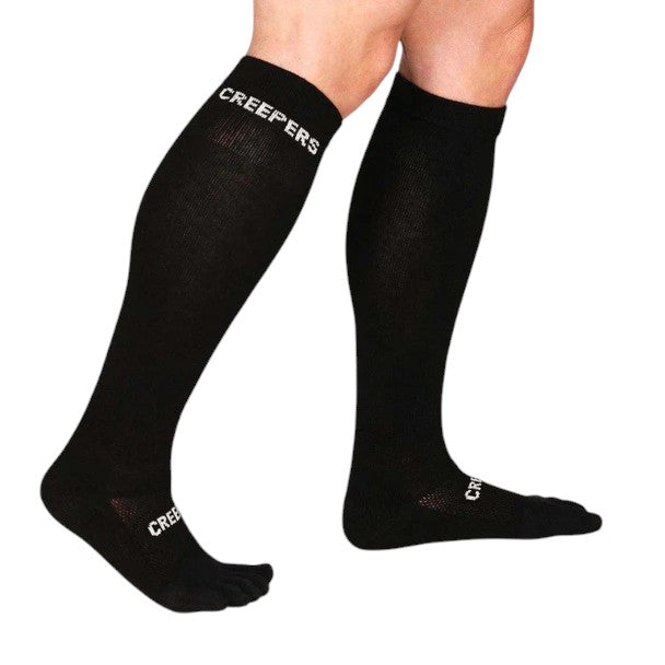 Creepers Merino Toe Socks - Over The Calf