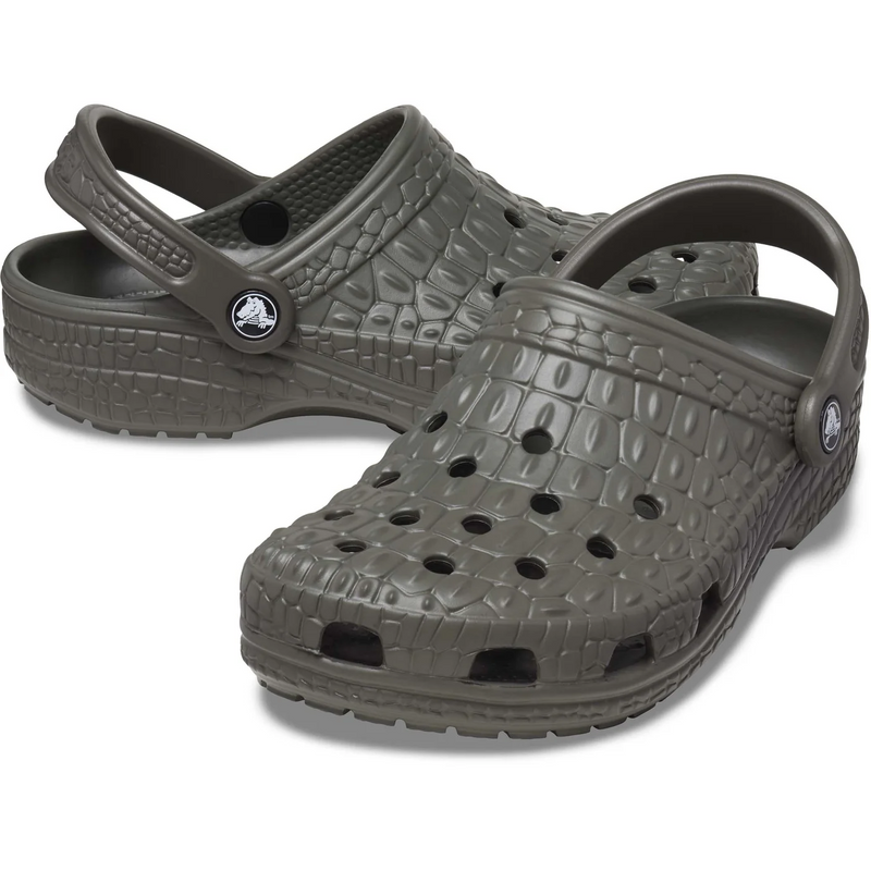 Crocs Unisex Classic Crocskin Clog