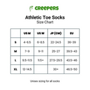 Creepers Merino Toe Socks - Crew Length