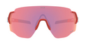 Hilx Kinetik Savage Sunglasses - Large - Shiny Red/Blue w/ Red Lens | Gearshop NZ