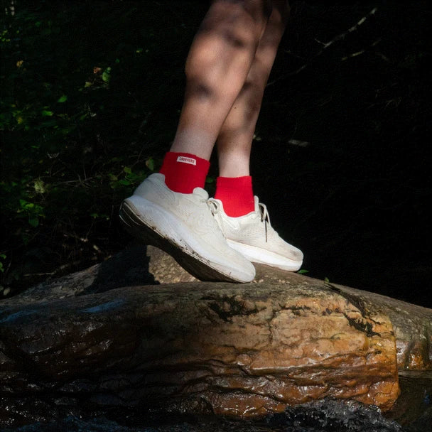Creepers Merino Toe Socks - Quarter Crew Length Ltd Edition