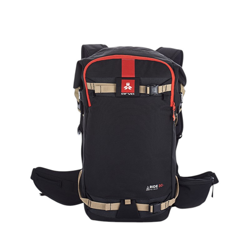 Arva Ride 30+ Snowsports Backpack - Black