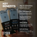 Styrkr Energy Bar BAR30 Date, Almond & Sea Salt | Gearshop NZ