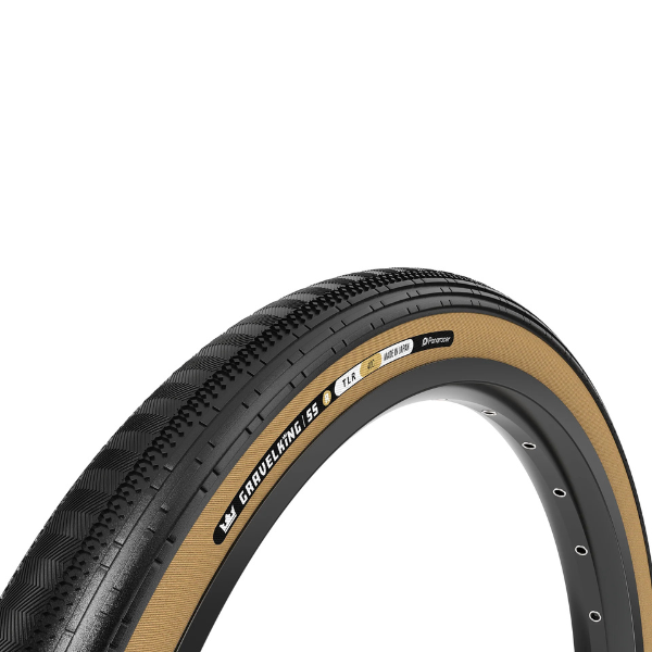 Panaracer Gravelking SS Tubeless Compatible 700 x 40C Folding Bead - Black/Brown