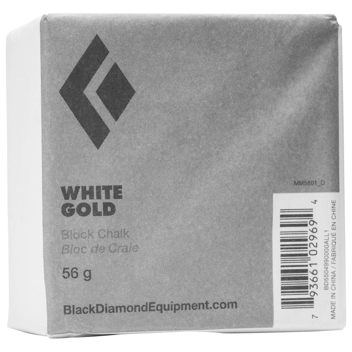 Black Diamond White Gold Chalk Block 56G