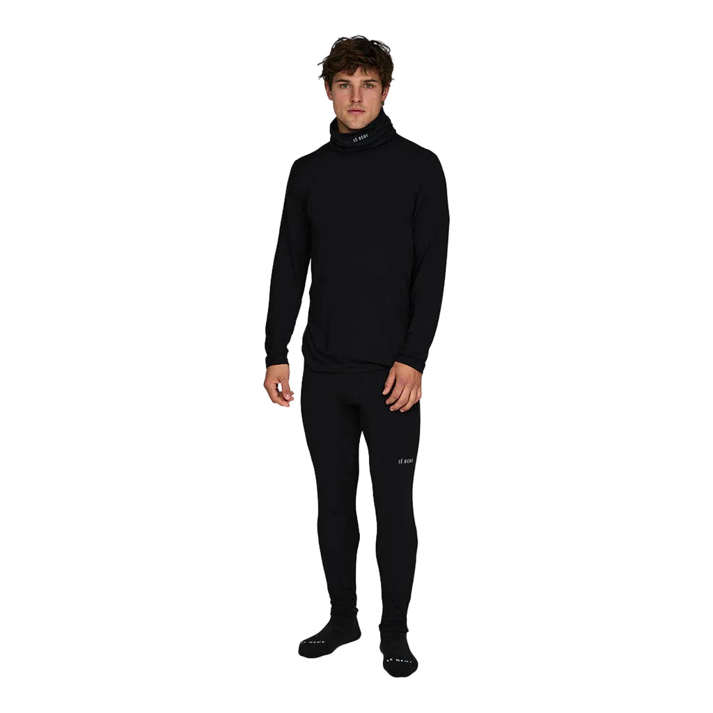Le Bent Lightweight Neck Gaiter - Black