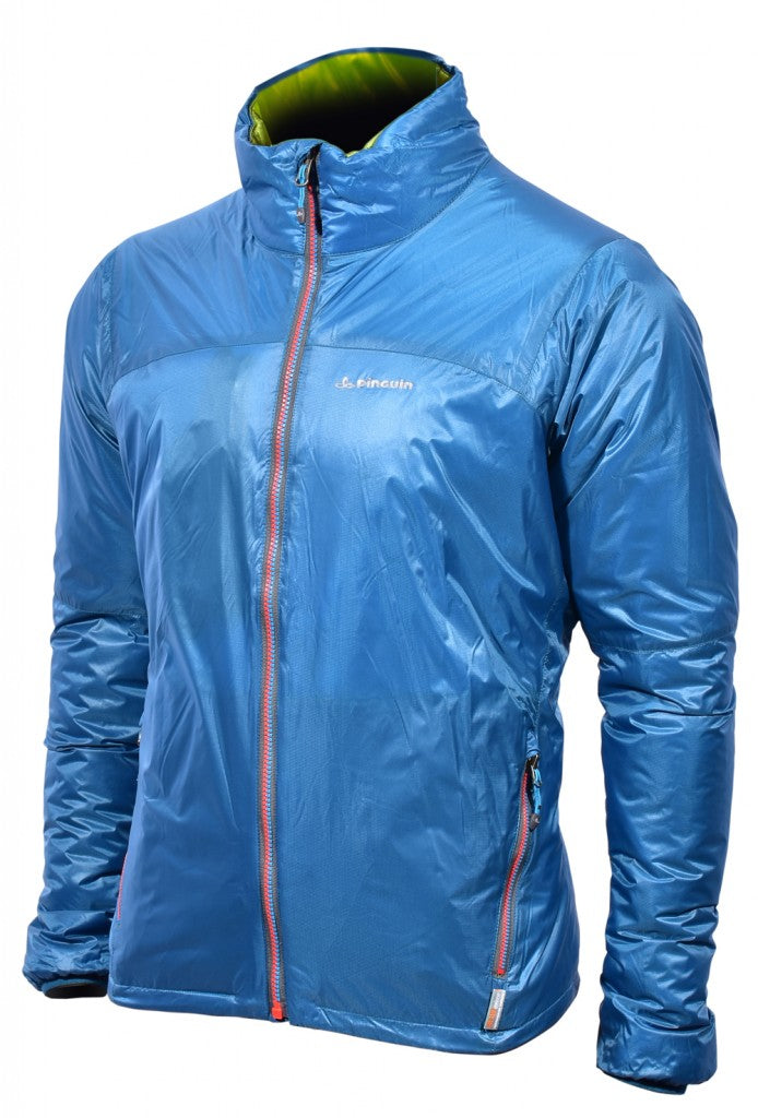 Pinguin Fluidum Jacket - Petrol/Yellow XL
