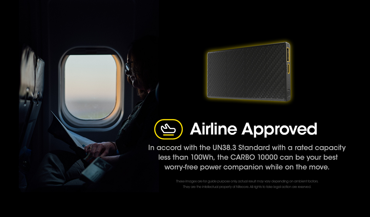 Nitecore Carbo 10,000 Waterproof Portable Power Bank
