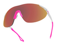 Hilx Domain Kinetik Sunglasses - Shiny White w/ Photochromic Red Lens | Gearshop NZ