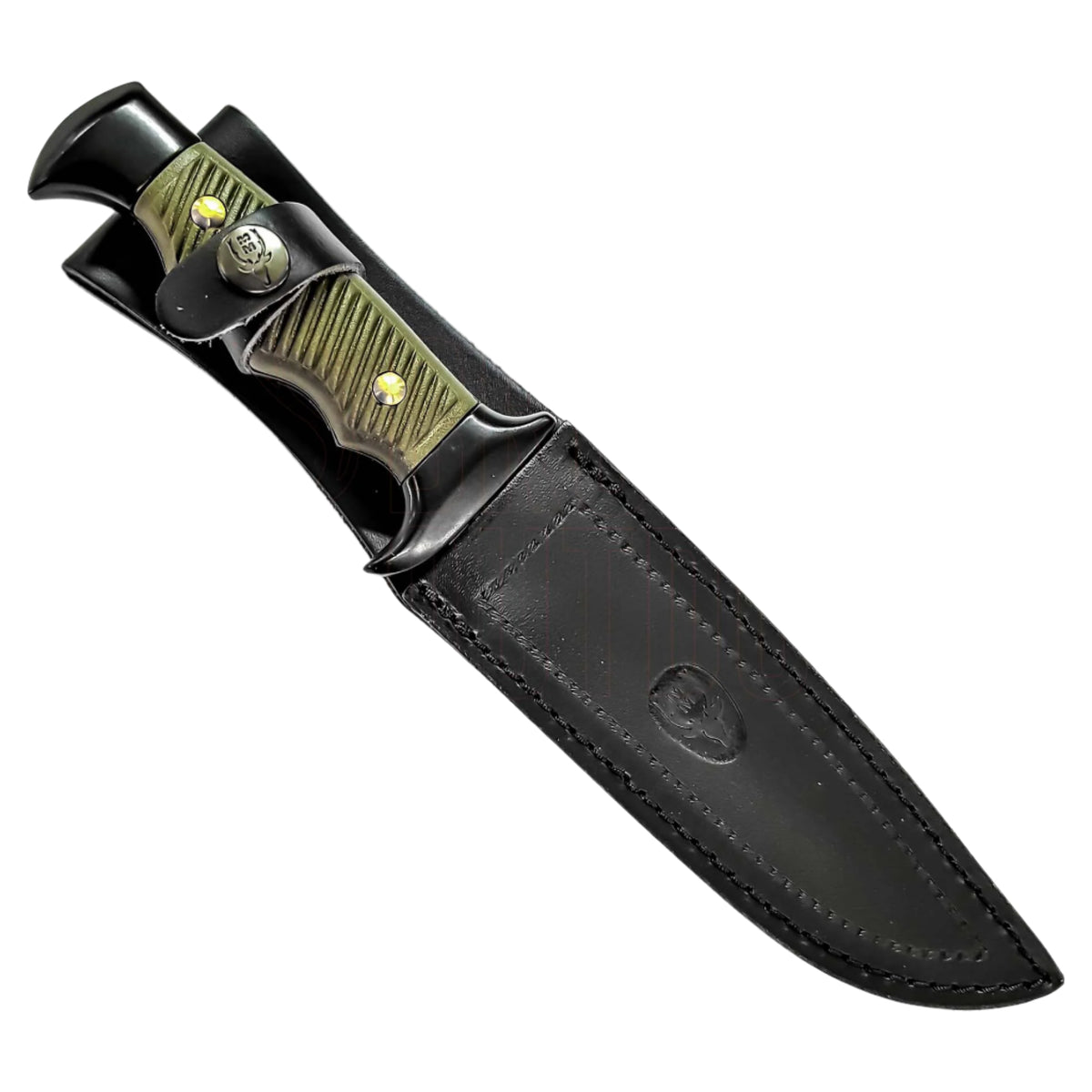 Muela Alce 5161 Green Handled Fixed Blade Knife