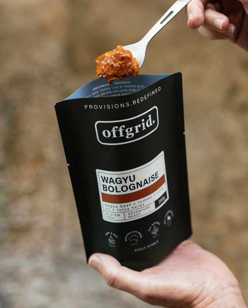 Offgrid Heat & Eat Meal - Wagyu Bolognaise 250g