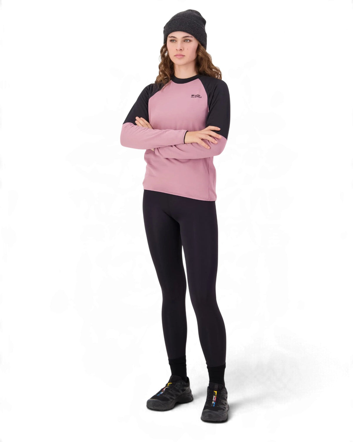 Mons Royale Women's Quad Merino Fleece Pullover Top