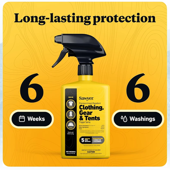 Sawyer Permethrin Fabric Treatment Spray 710ml