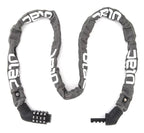 ULAC Street Fighter Hardened Steel Chain Combo Lock