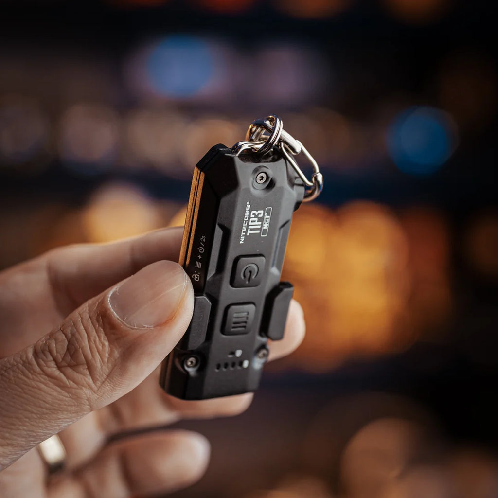 Nitecore Tip3 Keychain Torch - Black