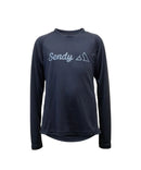Sendy Men's Bold Black Long Sleeve Bike Jersey