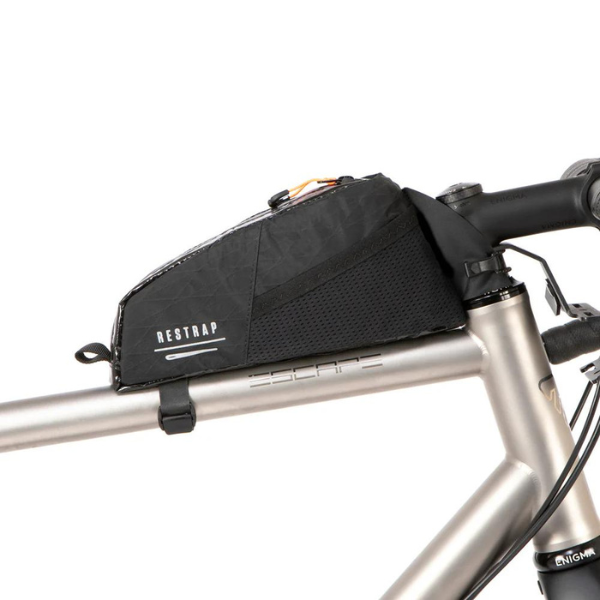 Restrap Race Top Tube Bag Short 1.2L - Black