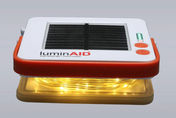 LuminAID Solar String Light with Phone Charger