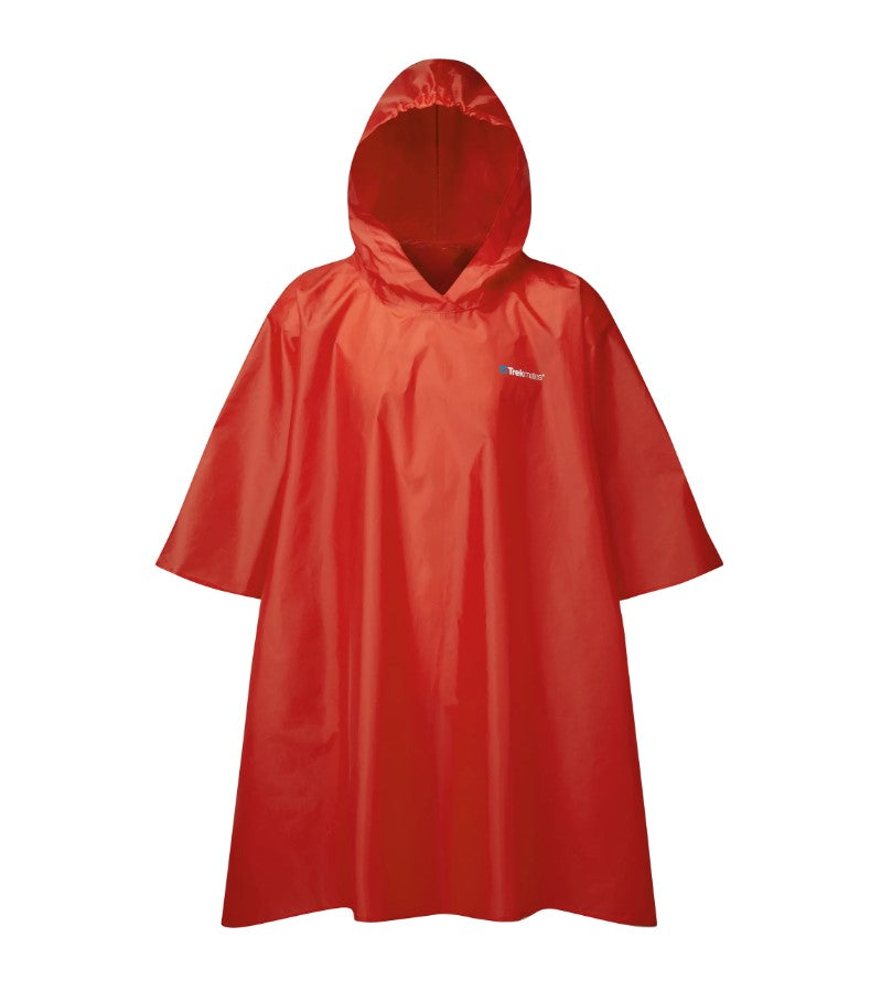 Trekmates Essential Poncho - Red