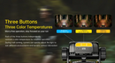 Nitecore UT6 Headlamp Black | Gearshop NZ