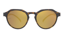 Hilx Nomad Feral Sunglasses - Matte Demi w/ Gold Mirror Polarized Lens | Gearshop NZ