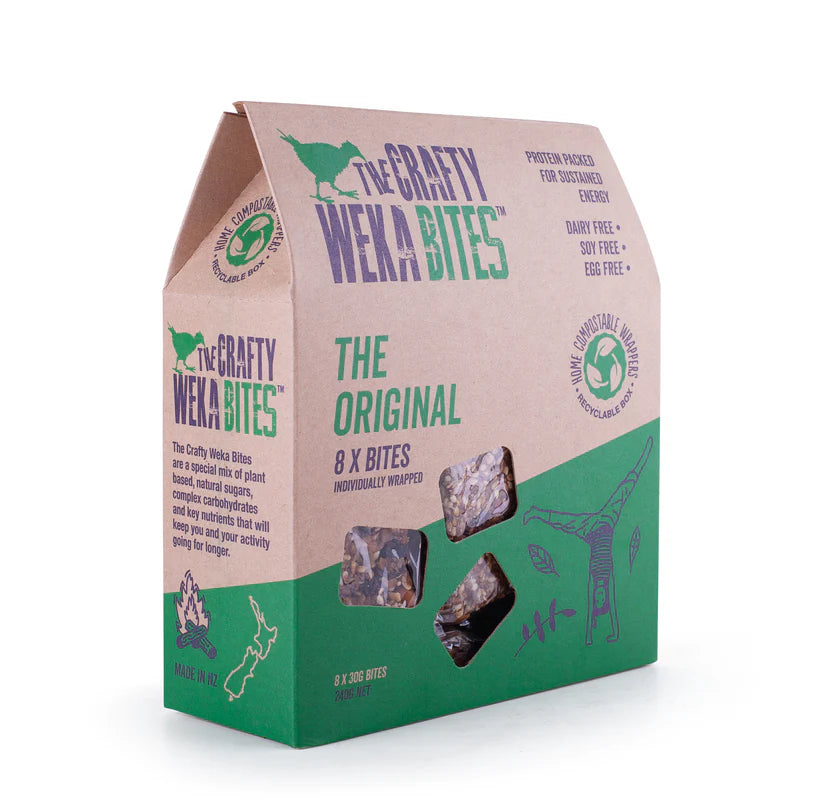 The Crafty Weka Original Flavour Snack Bars (Pack of 8)