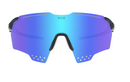 Hilx Kinetik Gladiator Sunglasses -Large - Dark Green w/ Blue Mirror Lens | Gearshop NZ
