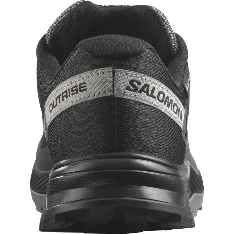 Salomon Women's Outrise GTX Hiking Shoes - Black/Magnet/Gull UK 6