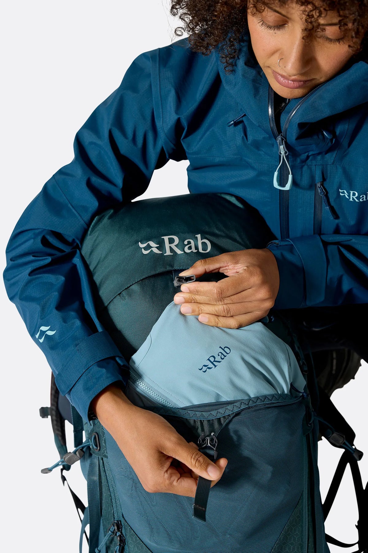 Rab Women's Exion 45L ND Hiking Pack Orion Blue S/M