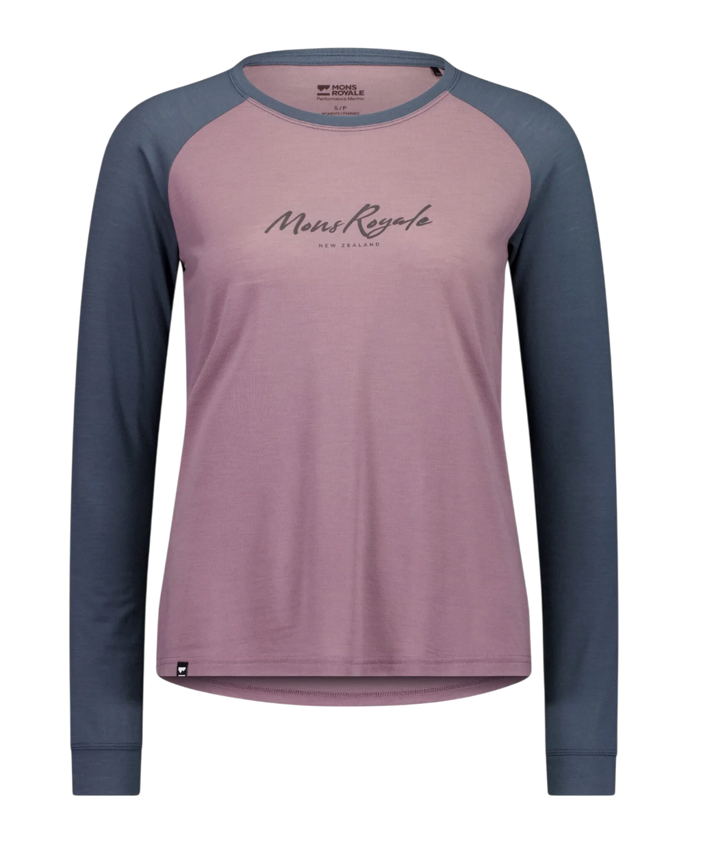 Mons Royale Women's Icon Merino Raglan Long Sleeve Top