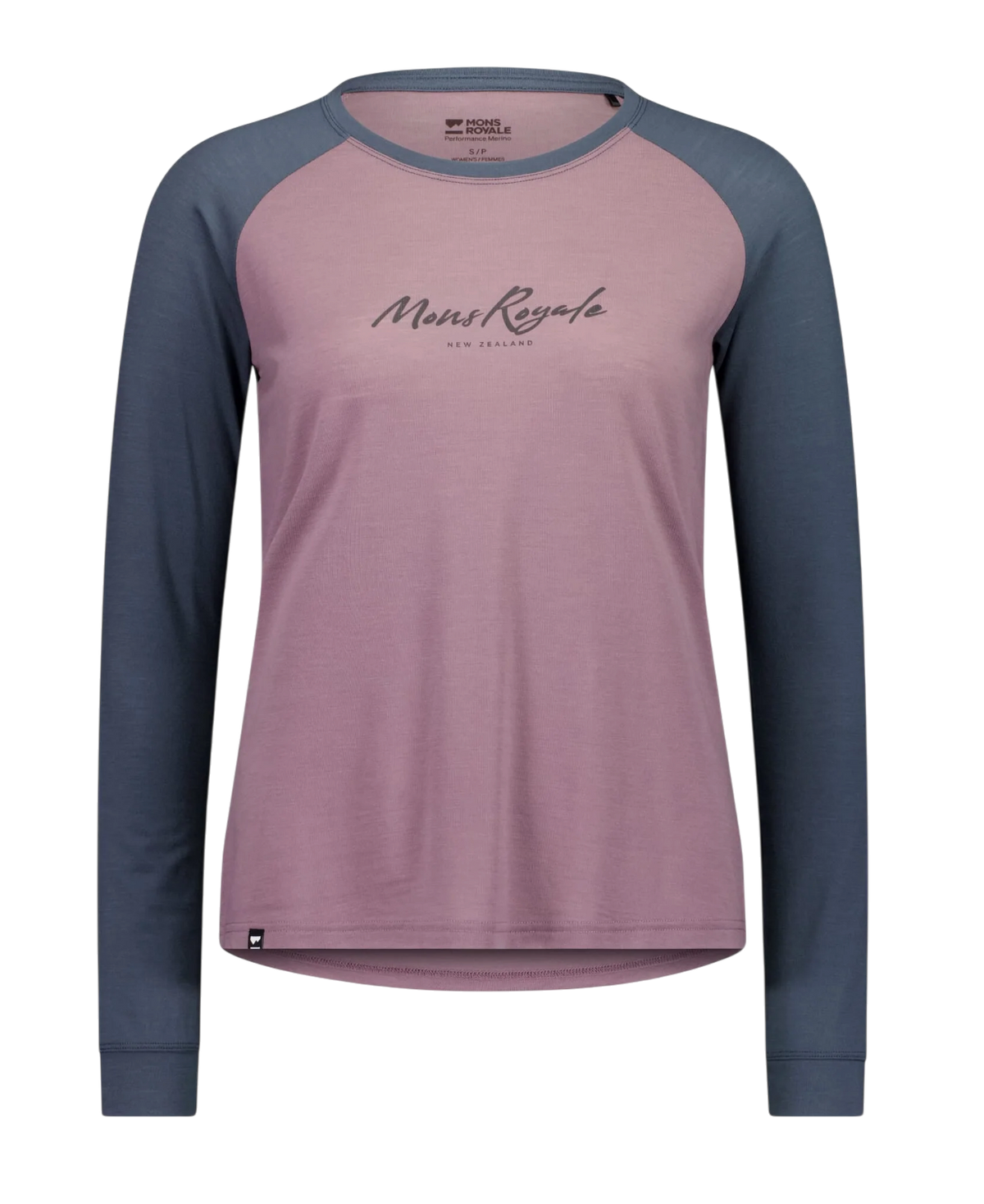 Mons Royale Women's Icon Merino Raglan Long Sleeve Top