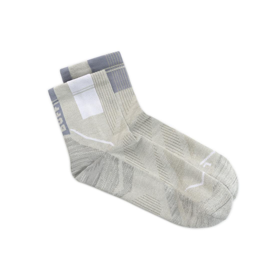 Buff Coolnet Quarter Socks