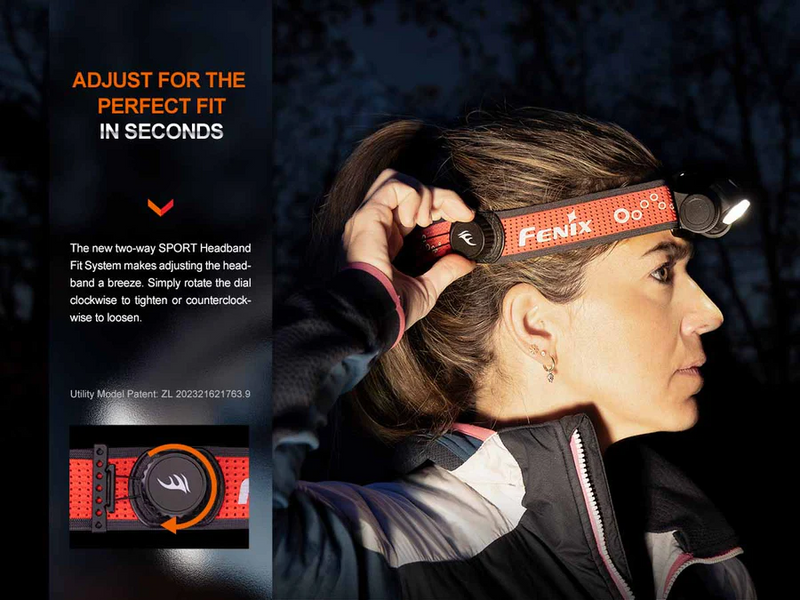 Fenix HM65R-T Run / Race Headlamp V2.0 Nubula