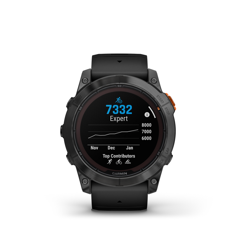 Garmin Fēnix® 7x Pro – Solar Edition Slate Grey with Black Band