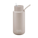 Frank Green Ceramic 34oz/1L Reusable Bottle with Straw