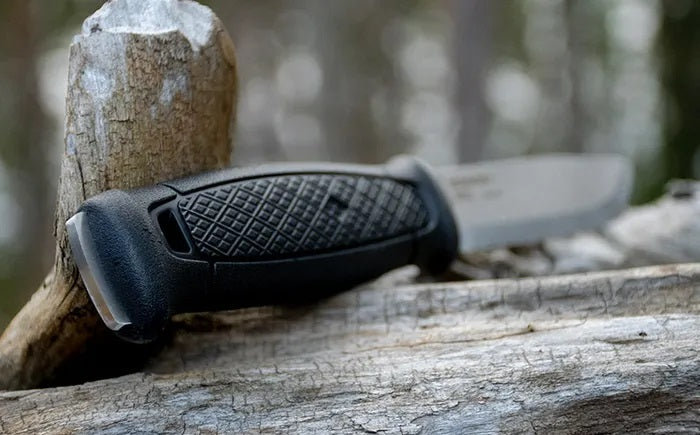 Morakniv Garberg Knife with Leather Pouch